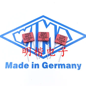 Безплатна Доставка 10шт/30шт WIMA Германия кондензатор MKP4 630V 0,01 icf 630V 103 10nf P = 7.5 mm