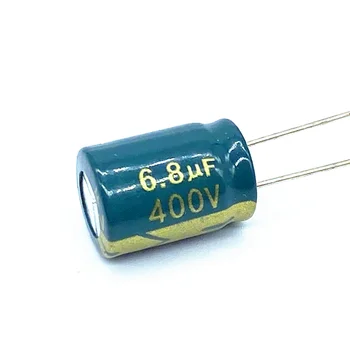 200 бр./лот 6,8 icf висока честота на низкоомный 400 6,8 icf алуминиеви електролитни кондензатори с размери 10 * 13 mm 20%