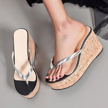 Летни Дамски Сандали 2023 г., елегантно облечен, С Еластична Лента за Щиколотке, Ежедневни Плажни Обувки впечатлява със своя Бохемски стил, Елегантни Дамски Обувки на ток sandalias