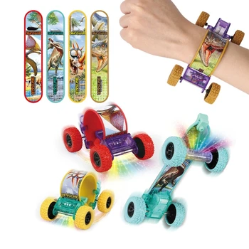 77HD Носене пальчиковый скейтборд, играчка за детето, гривна, динозавър, спускащите кола, играчка, Cartoony пальчиковый скутер, награден подарък