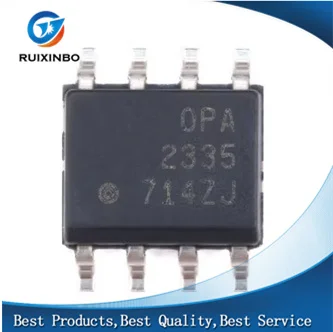 5 бр. Оригинални автентични кръпка OPA2335 OPA2335AIDR SOIC-8 оперативен усилвател на чип за нулево изместване