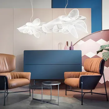 Италиански дизайнер Slamp LED модерна проста творческа личност хол, спалня, кабинет и трапезария цвете полилей